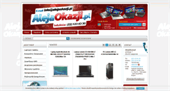 Desktop Screenshot of alejaokazji.pl